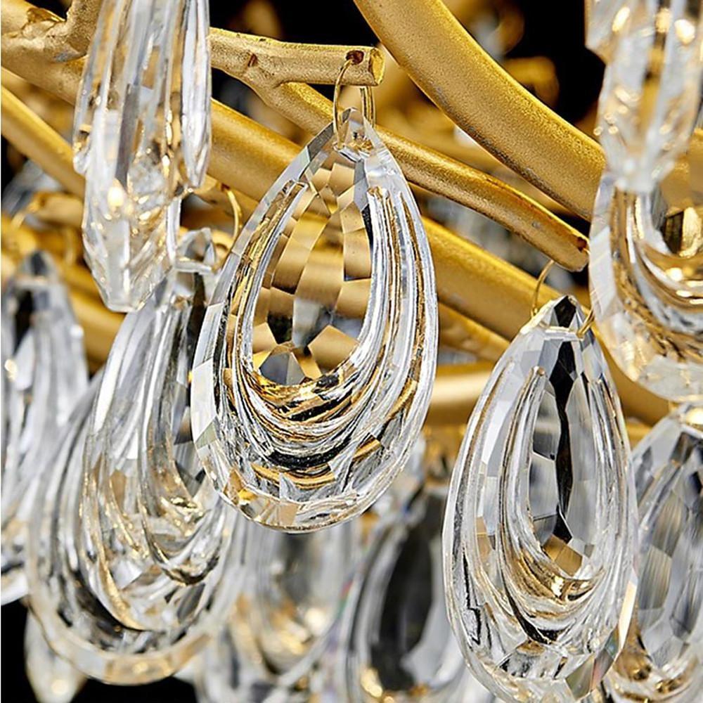 Firefly Sputnik LED Flush Mount Chandelier