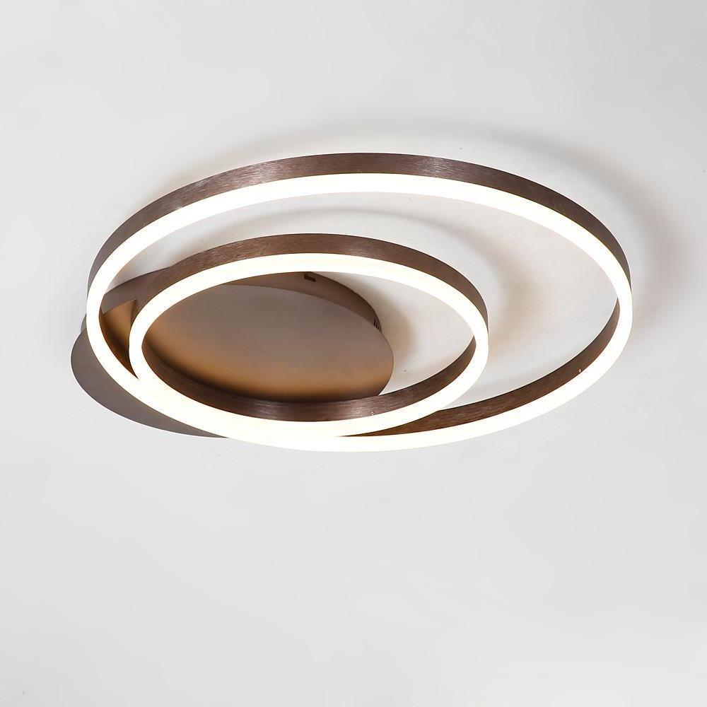 Multi Circles Dimmable LED Modern Flush Mount Ceiling Light