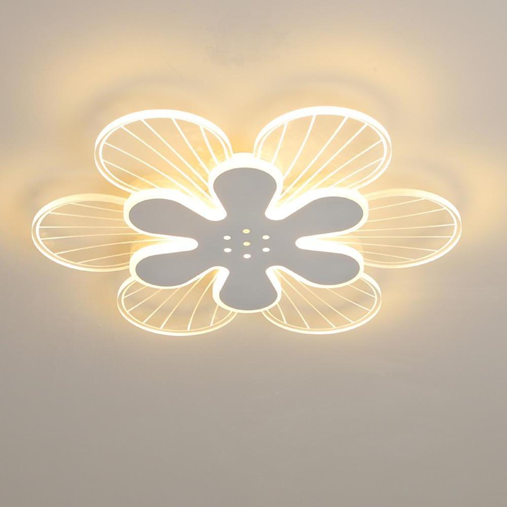 Novelty Stylish Flower LED Flush Mount Ceiling Light – Bedroom