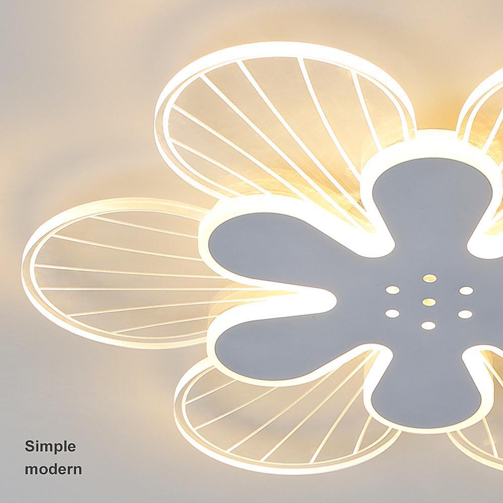 Novelty Stylish Flower LED Flush Mount Ceiling Light – Bedroom