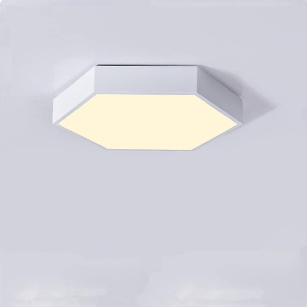 Geometric Hexagon Shaped LED Modern Ceiling Light – Flush Mount