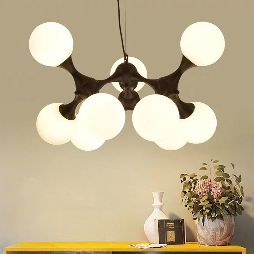 Modern Globe Sputnik 9-Light LED Chandelier