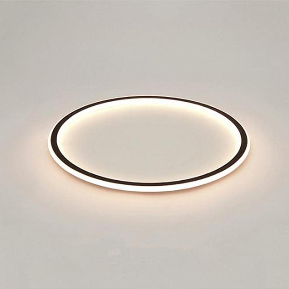 Flush Mount Dome LED Ceiling Light with Minimalist Acrylic Metal Design