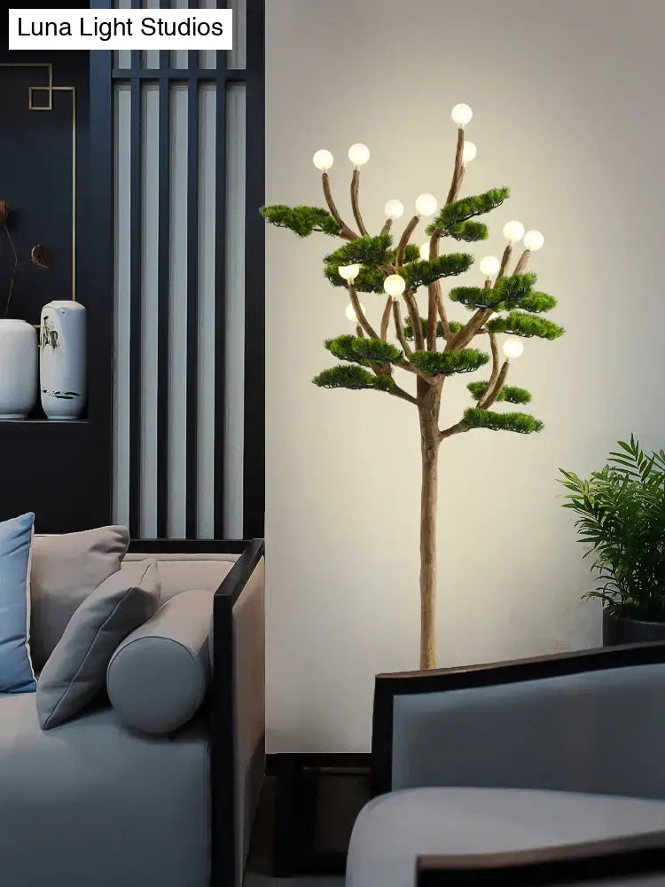 Vintage Branch Chandelier – Classical LED Pendant Lighting