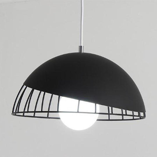 Creative Metal Semi Globular Design LED Modern Kitchen Island Light