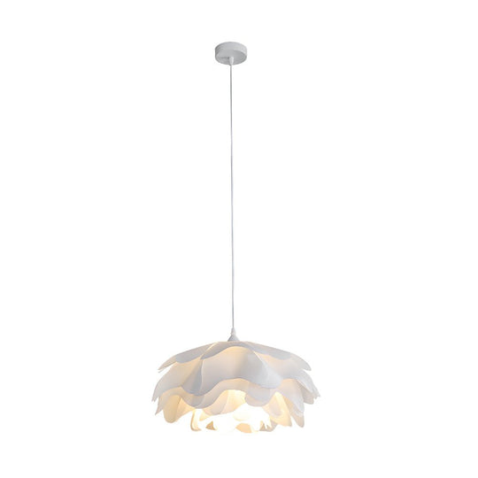 Versatile Acrylic Flower Pendant Lamp Modern Design 3 Step Dimming Adjustable Hanging Cord