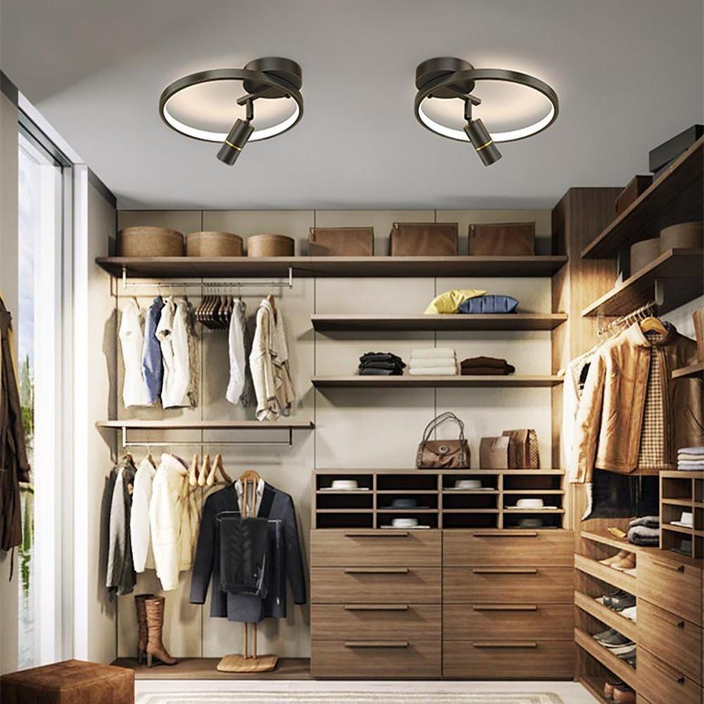 LED Circle Spotlight Dimmable Flush Mount Ceiling Light