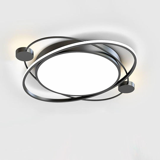 Circular Dimmable LED Nordic Ceiling Light Flush Mount Lighting