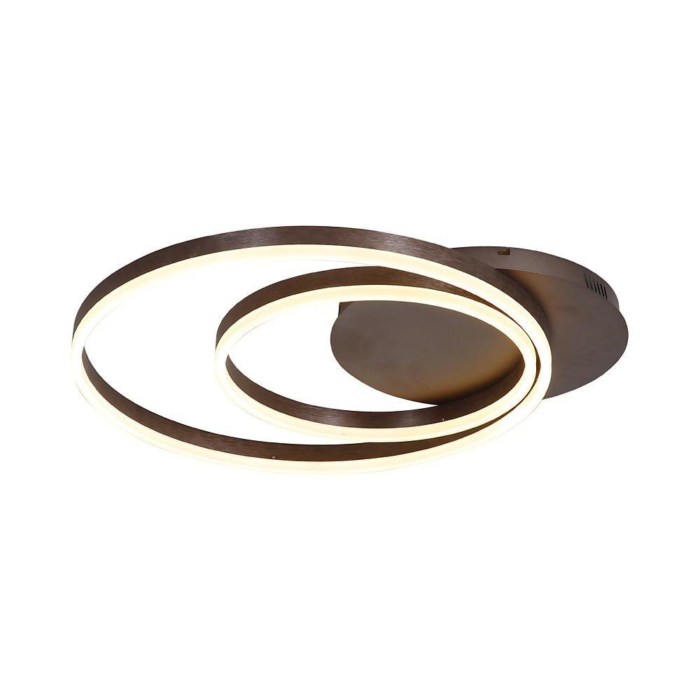 Multi Circles Dimmable LED Modern Flush Mount Ceiling Light