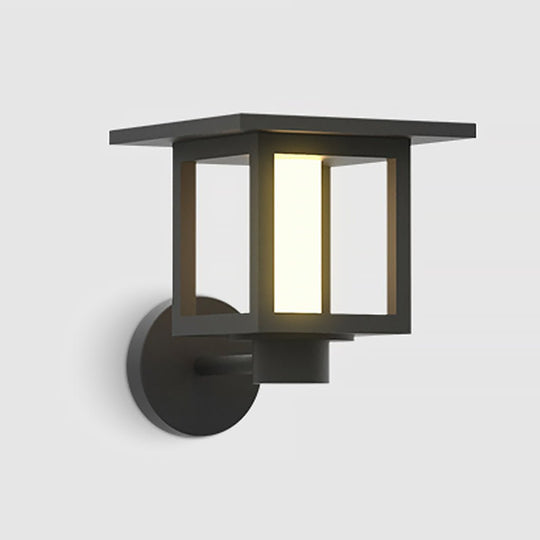 Wide Top Dual-Powered LED Outdoor Post Lights
