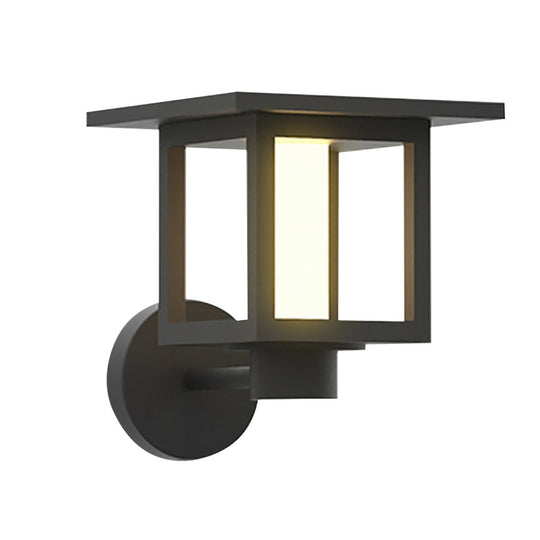 Wide Top Dual-Powered LED Outdoor Post Lights
