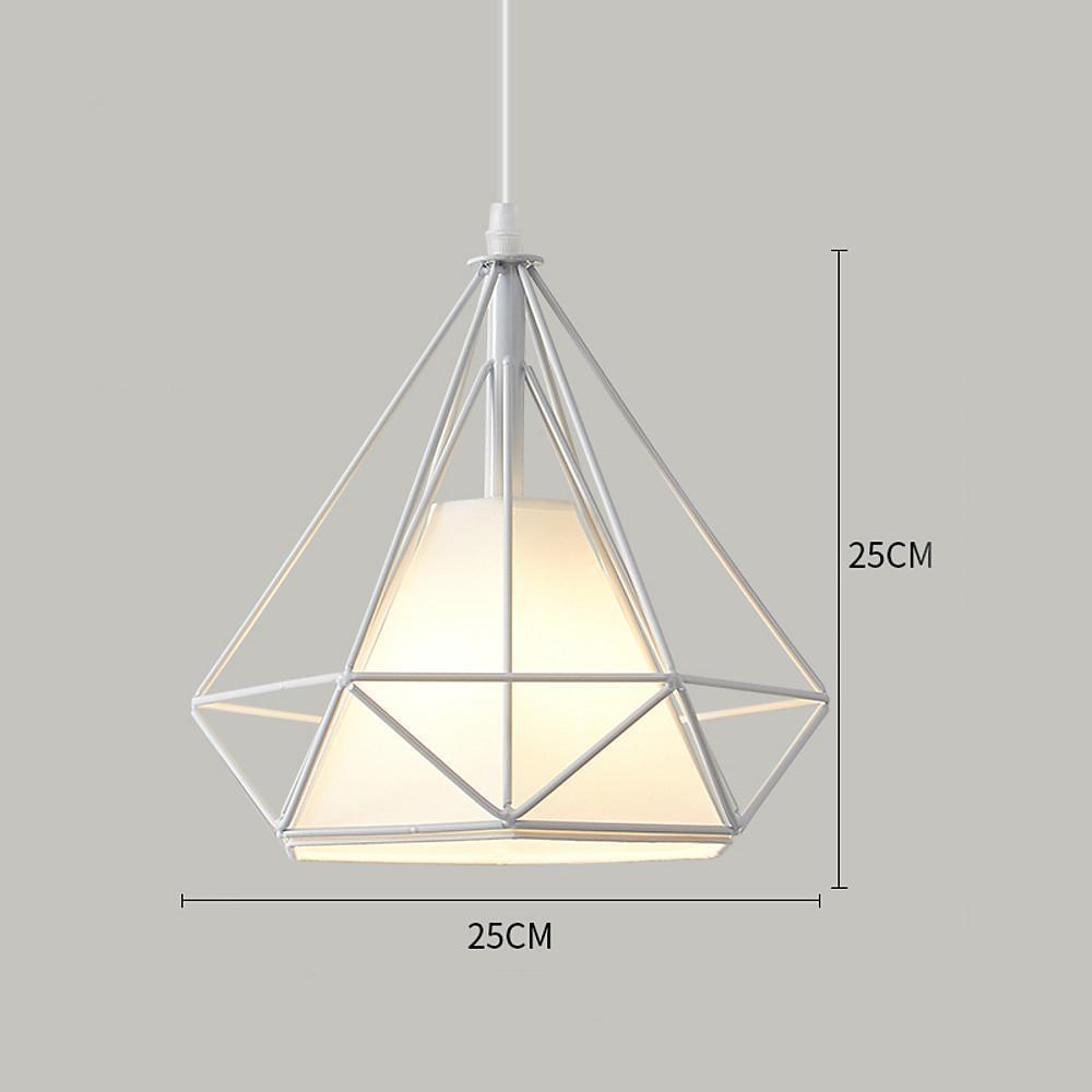 Geometric Metal LED Country Pendant Light
