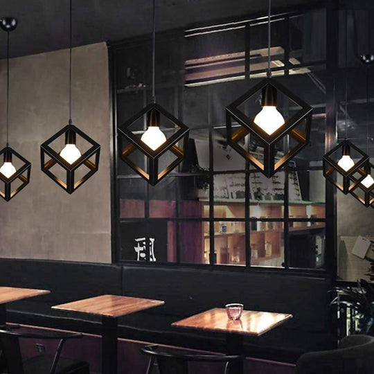 Geometric Shapes LED Modern Pendant Light