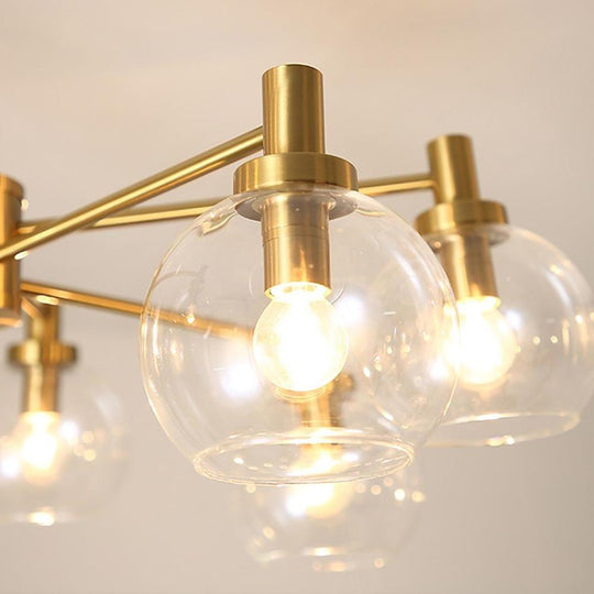 Sputnik Design LED Modern Ceiling Light Flush Mount Hanging Light