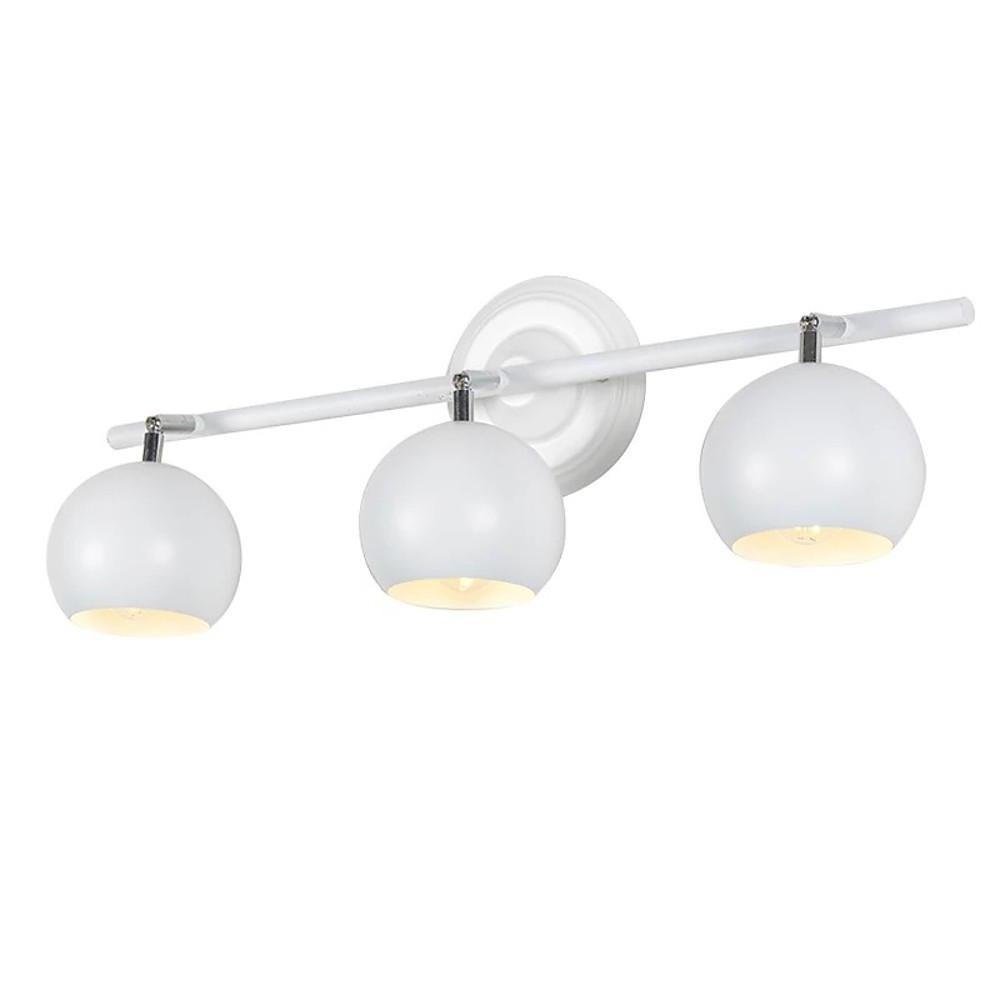 3-Light Bowled Metal Semi-Flush Mount LED Ceiling Light – Modern & Bright