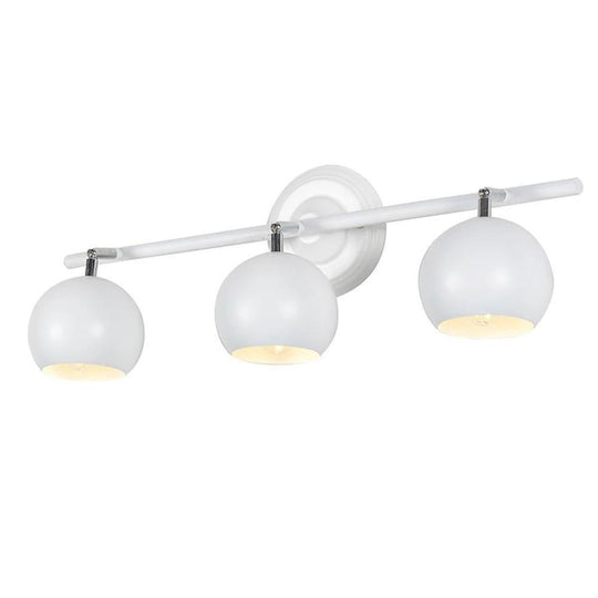 3-Light Bowled Metal Semi-Flush Mount LED Ceiling Light – Modern & Bright