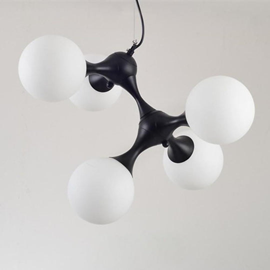 Modern Globe Sputnik 9-Light LED Chandelier
