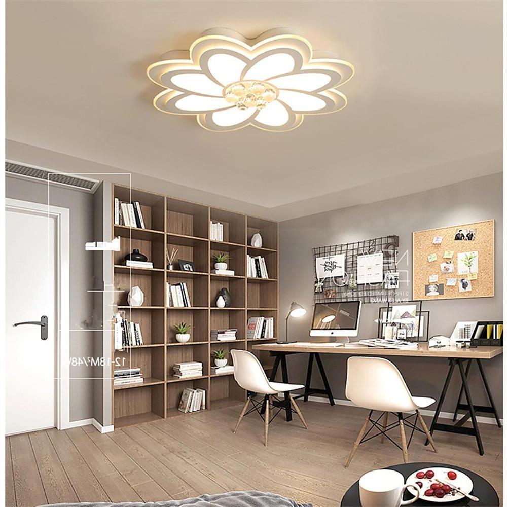 Flower-Shaped LED Flush Mount Ceiling Light – Modern Decorative Fixture
