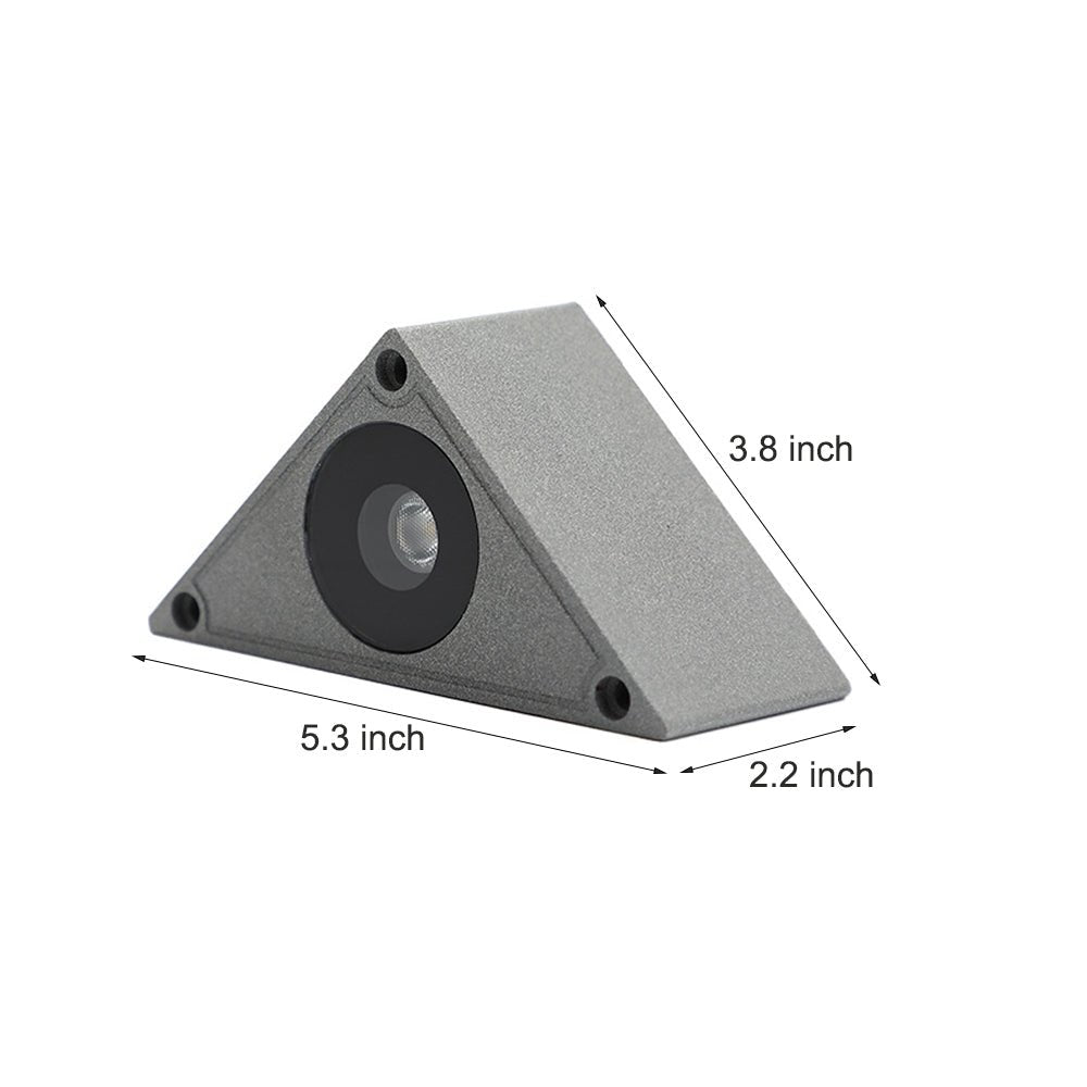 Waterproof LED Triangle Outdoor Deck Step Light