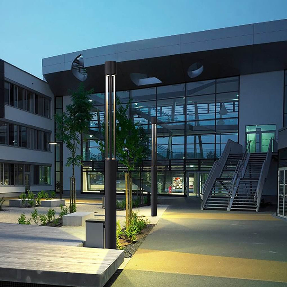 COB 30 W LED Bollard Light Modern Open Fixture Landscape Lighting