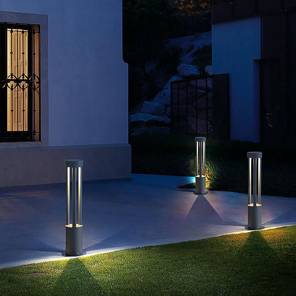 COB 30 W LED Bollard Light Modern Open Fixture Landscape Lighting