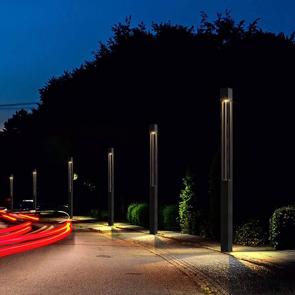 COB 30 W LED Bollard Light Modern Open Fixture Landscape Lighting