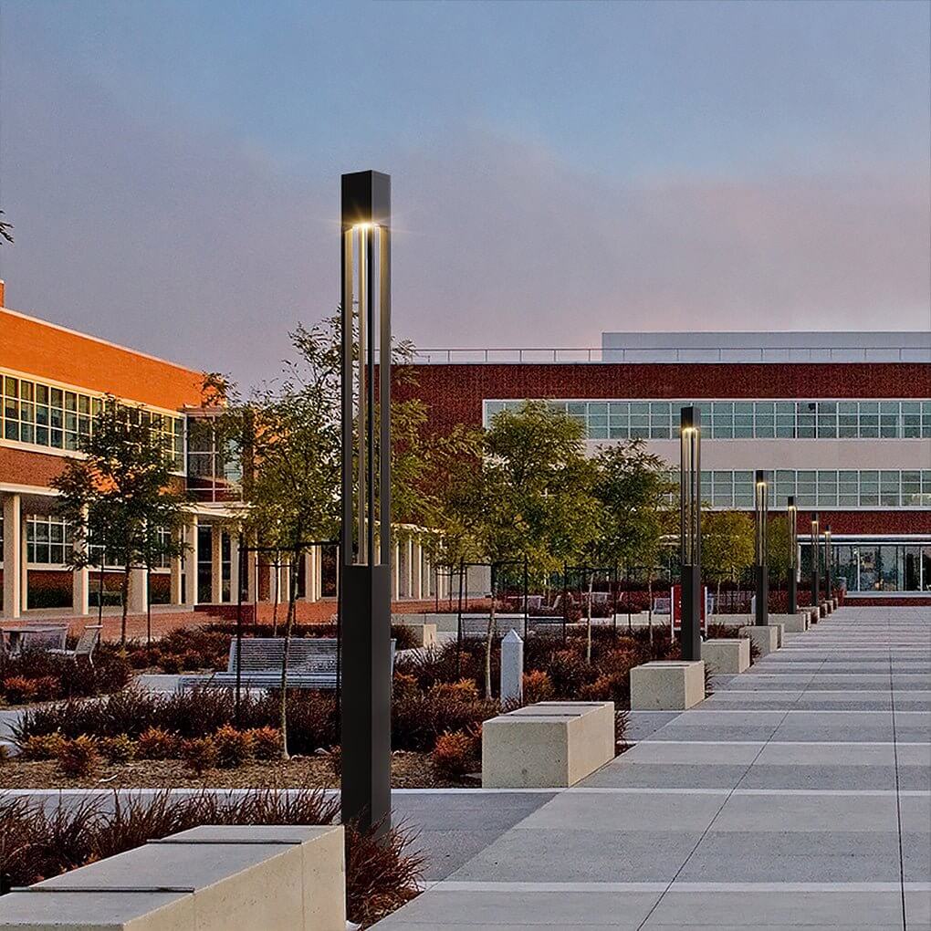 COB 30 W LED Bollard Light Modern Open Fixture Landscape Lighting