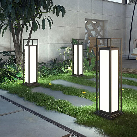 LED Outdoor Lights Waterproof Landscape Pathway Lighting Columns