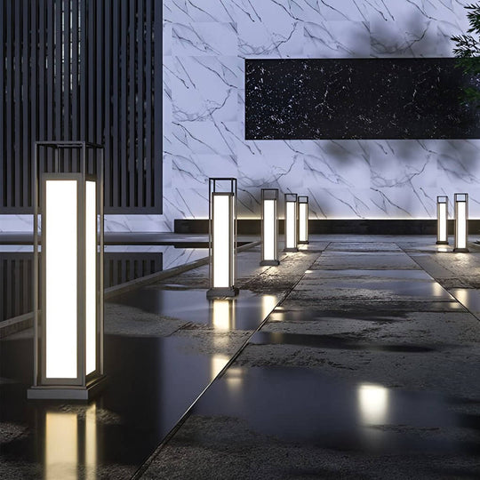 LED Outdoor Lights Waterproof Landscape Pathway Lighting Columns