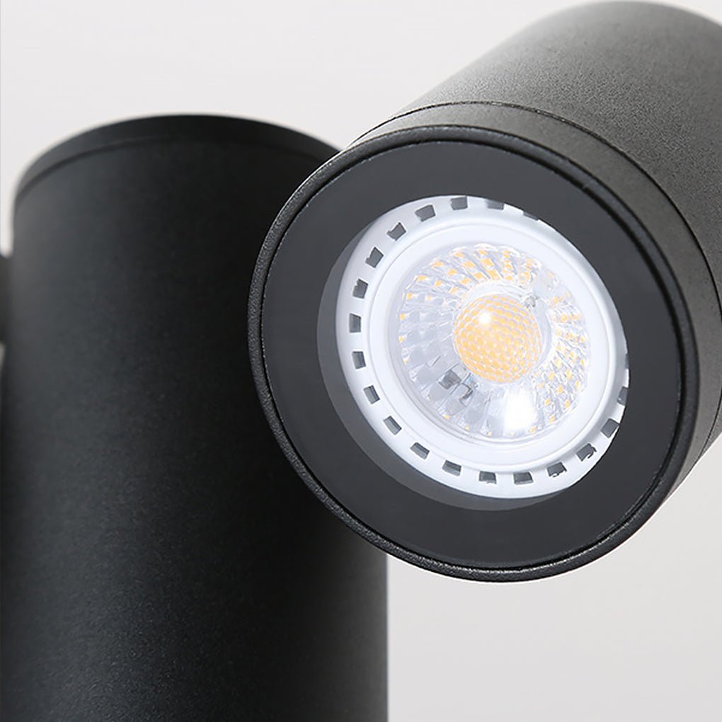 Flexi Glow Dual Head Rotatable Outdoor Lawn Light for Modern Landscapes