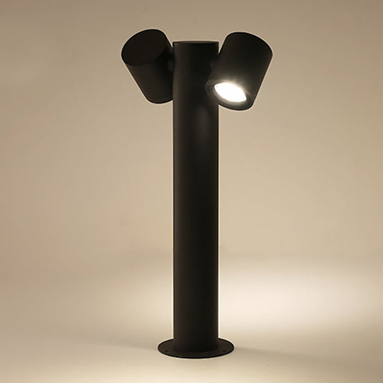 Flexi Glow Dual Head Rotatable Outdoor Lawn Light for Modern Landscapes