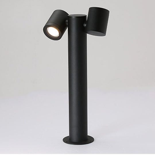 Flexi Glow Dual Head Rotatable Outdoor Lawn Light for Modern Landscapes
