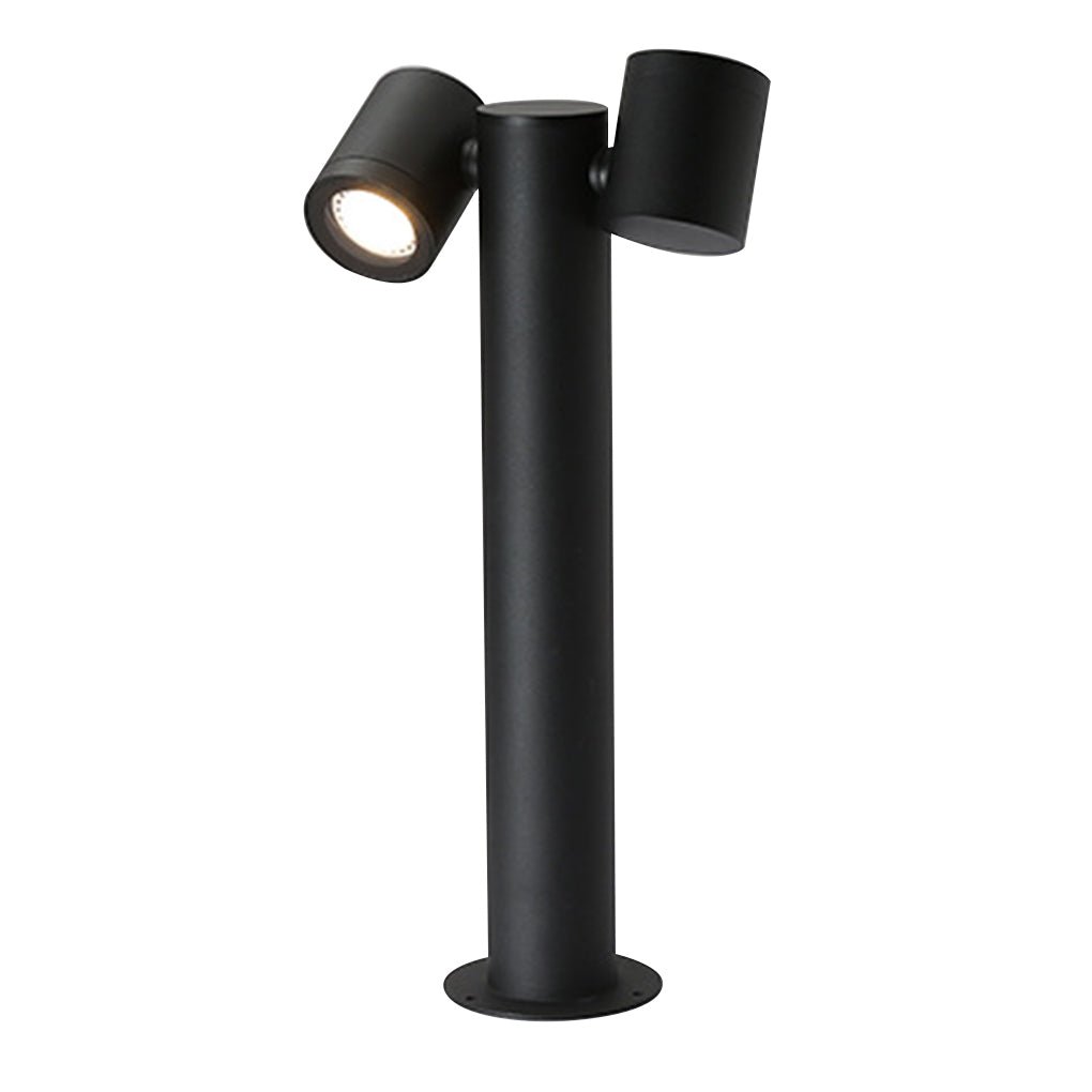 Flexi Glow Dual Head Rotatable Outdoor Lawn Light for Modern Landscapes