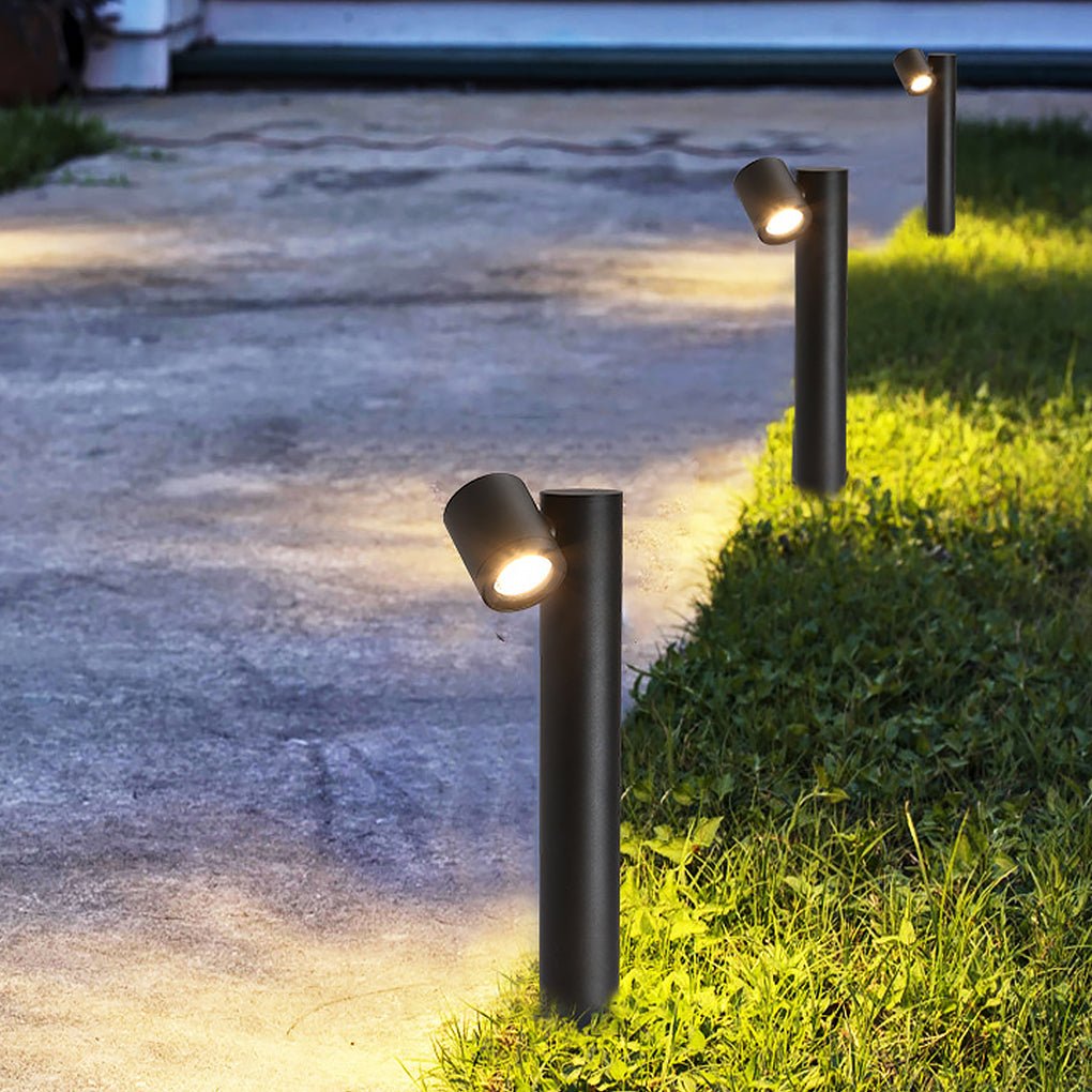 Flexi Glow Dual Head Rotatable Outdoor Lawn Light for Modern Landscapes