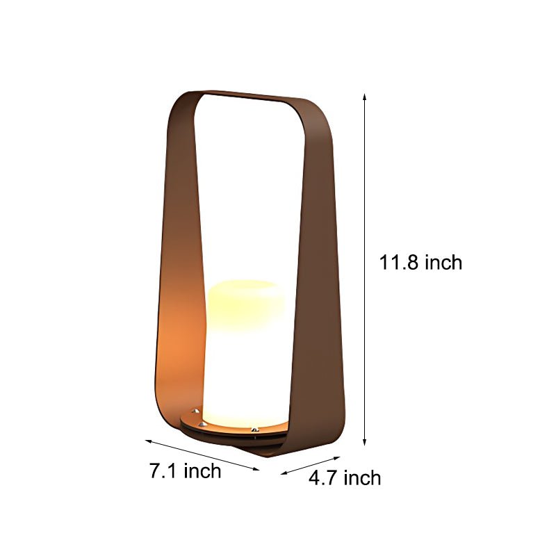 Waterproof USB Rechargeable LED Modern Outdoor Portable Table Lamp