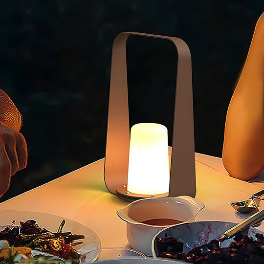 Waterproof USB Rechargeable LED Modern Outdoor Portable Table Lamp