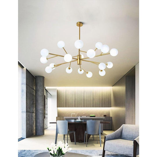 Sputnik Ceiling Light Metal Bubble LED Living Room Ceiling Lights