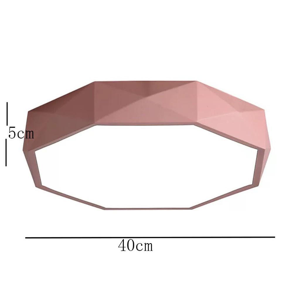 Geometric LED Modern Flush Mount Ceiling Light