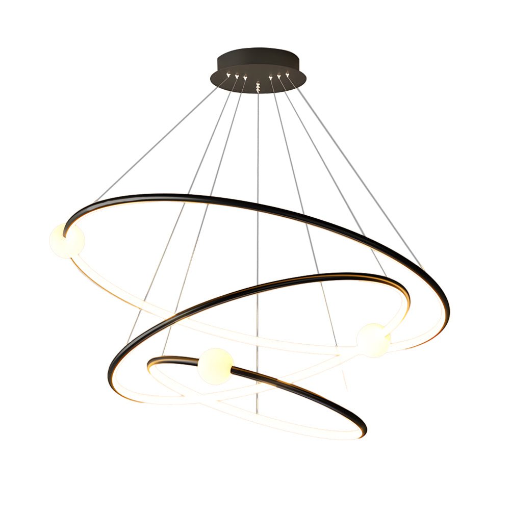 Circular LED Rings Pendant Chandelier