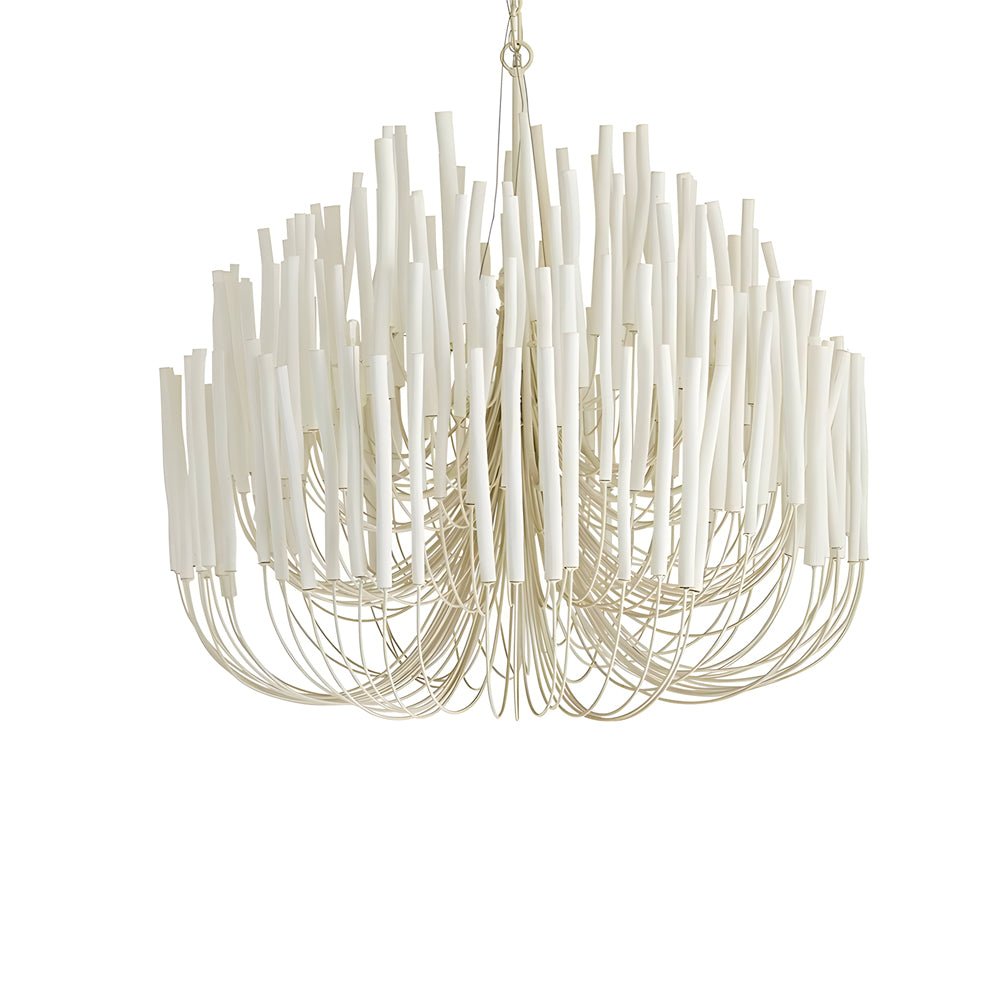 Whitewashed Wood Tilda – Scandinavian Chandelier Large Hanging Ceiling Light