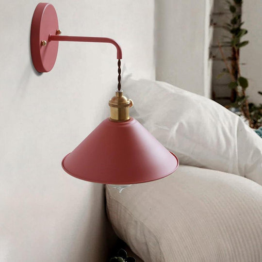 Funnel-Shaped LED Nordic Wall Sconce