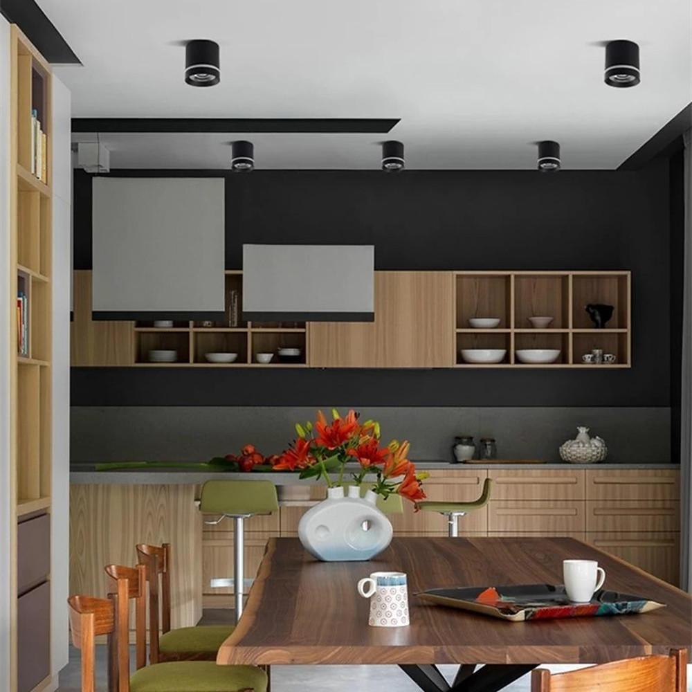 Cylindrical Shapes LED Modern Ceiling Light