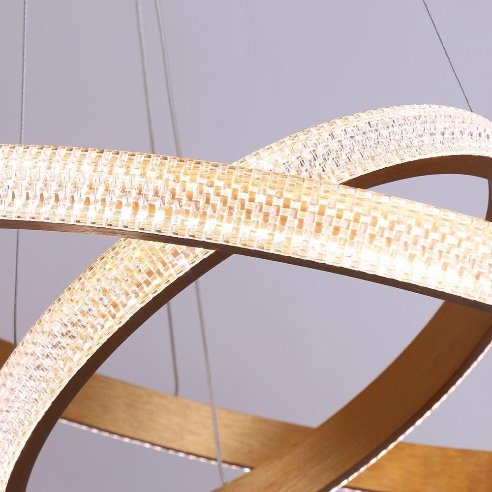 Circle Modern LED Chandelier for Dining and Kitchen