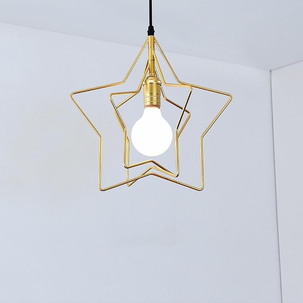 Multiple Star Shaped LED Modern Pendant Light