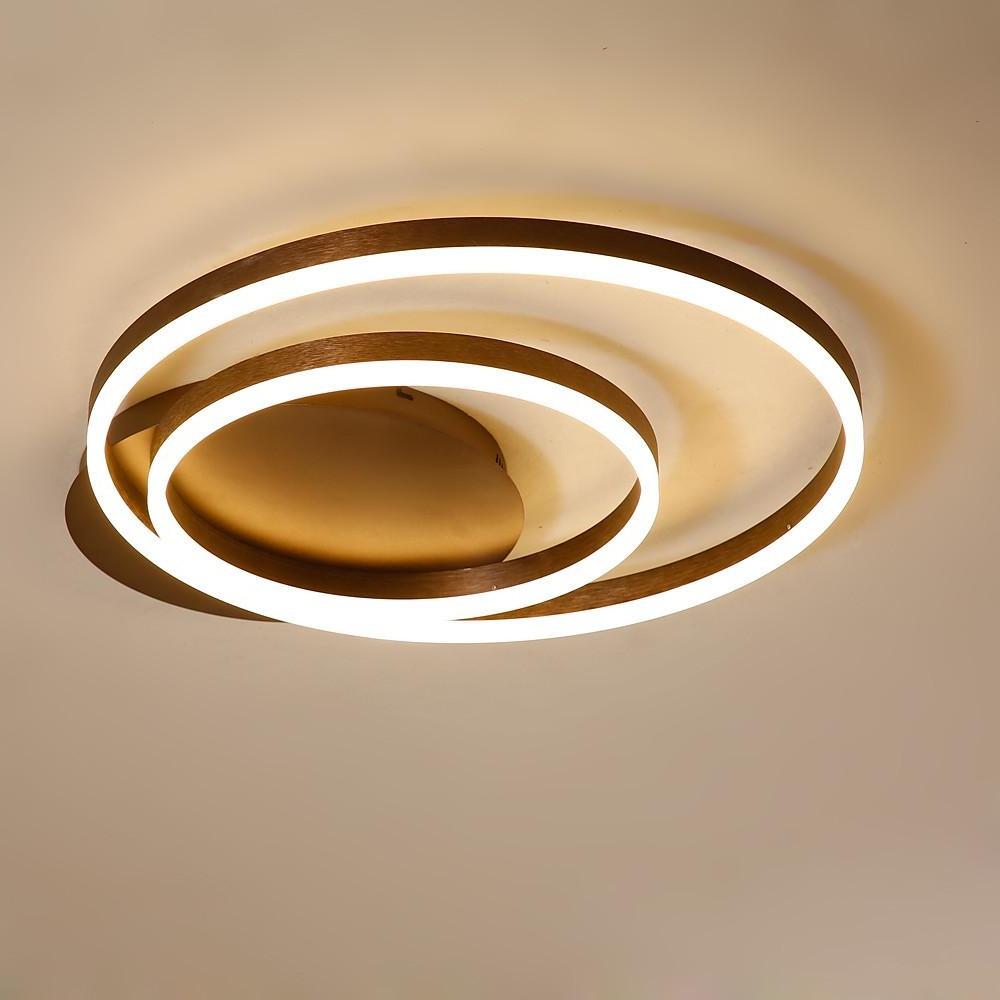 Multi Circles Dimmable LED Modern Flush Mount Ceiling Light