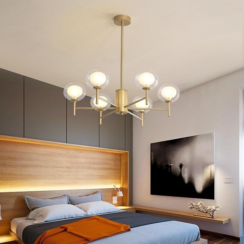 Nordic Sputnik Bubble LED Chandelier with 18 Bulbs