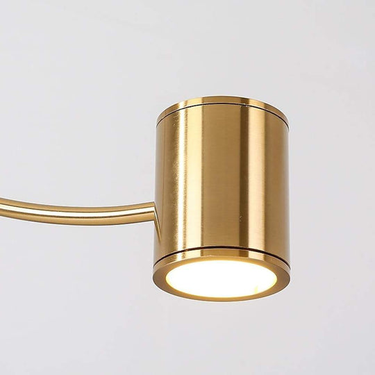 Globe Cylinder Pendant Lights Artistic Metal LED Ceiling Light for Dining Room