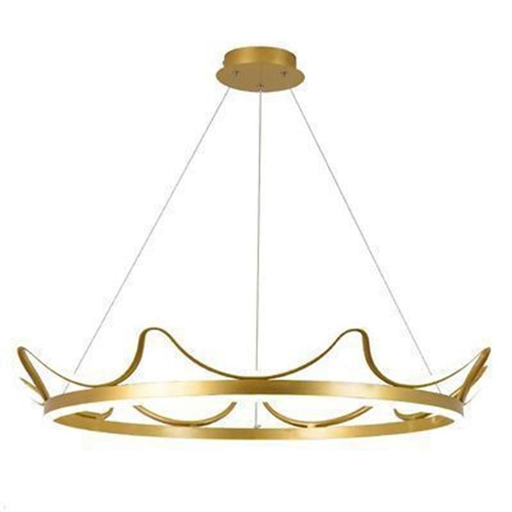 Crown Shaped LED Modern Dining Room Chandelier