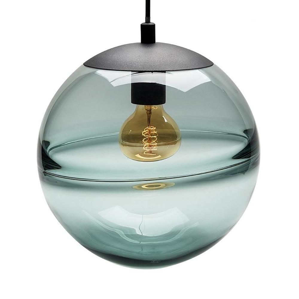 Metal Glass Globe Kitchen Island Industrial Pendant Light
