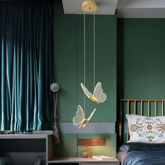 Butterflies Shaped LED Nordic Pendant Light